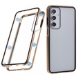 Чохол для Samsung Galaxy A16, Magnetic Dual Glass, золотий