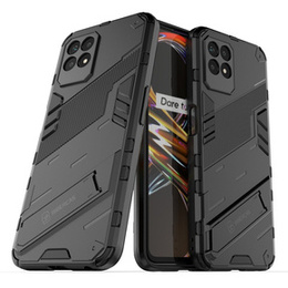 Чехол для Realme 8i, Military kickstand, синий