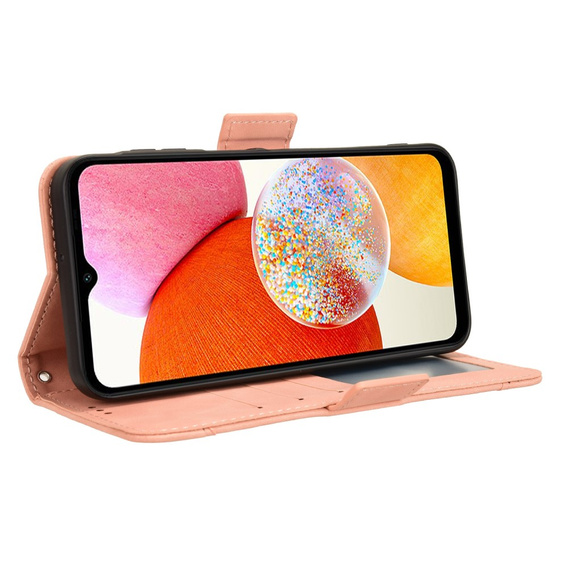 Откидной чехол для Samsung Galaxy A15 4G / 5G, Card Slot, розовый