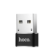 Адаптер HOCO - USB-C TYPE-C на Lightning, Black