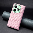 Откидной чехол для Infinix Hot 40i, Wallet, BINFEN COLOR, розовый