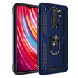 Бронированный Чехол до Xiaomi Redmi Note 8 Pro, Nox Case Ring, синий