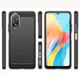 Чехол до Oppo A58 4G, Carbon, чёрный