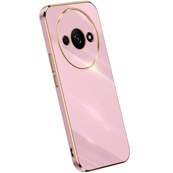 Чохол для Xiaomi Redmi A3, Glamour CamShield, фіолетовий