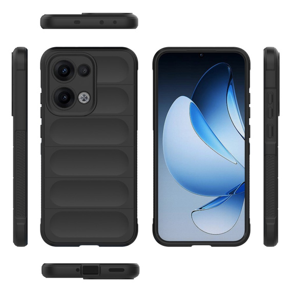 Чехол до Oppo Reno 13, Gaming Shockproof, чёрный