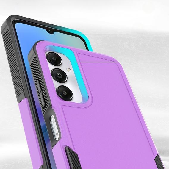 Бронированный чехол для Samsung Galaxy A05s 4G, Dual Shockproof, фиолетовый