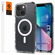 Чехол SPIGEN до iPhone 13, Ultra Hybrid Mag MagSafe, White