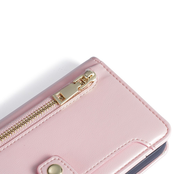 Откидной чехол для Motorola Moto G53 5G/ G23 4G/ G13 4G, Wallet Zipper Pocket, чёрный