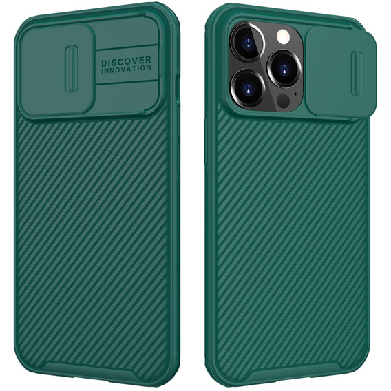Бронированный чехол Nillkin для iPhone 13 Pro, CamShield Pro, синий