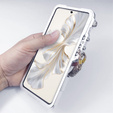 Чохол для Xiaomi Redmi Note 13 Pro 4G / Xiaomi Redmi Note 14S / Xiaomi Poco M6 Pro 4G, Aluminium Alloy Bumper, сріблястий