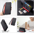 Откидной чехол для Xiaomi Redmi 14C / Xiaomi Poco C75, Wallet Zipper Pocket, чёрный