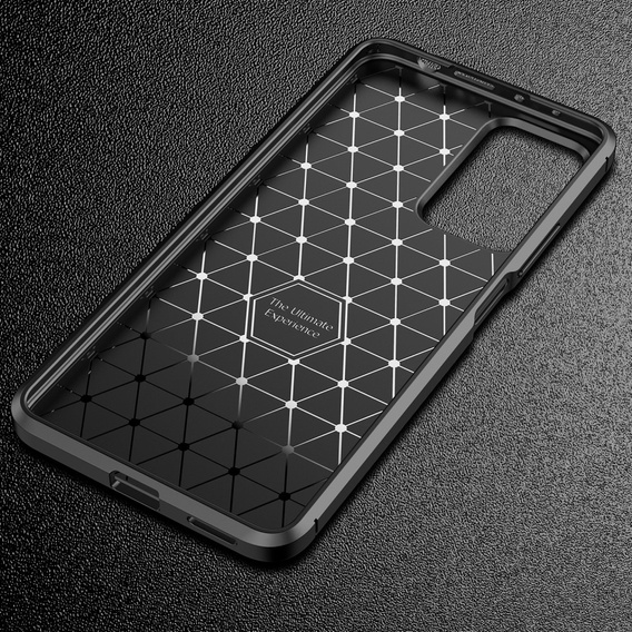 Чехол до Xiaomi Redmi Note 11 Pro 4G / 5G, Carbon Gel, чёрный