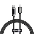 BASEUS Kaбель USB PD100W/QC3.0 Type-C 200cm - Grey/Black
