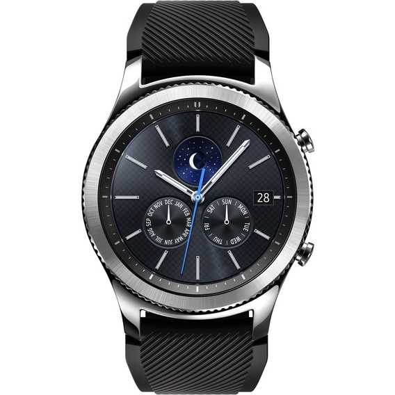 Силиконовый ремешок Twill Texture 22mm, Black