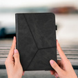 Чохол для Samsung Galaxy Tab A9+, Classic, з місцем для стилуса, чорний