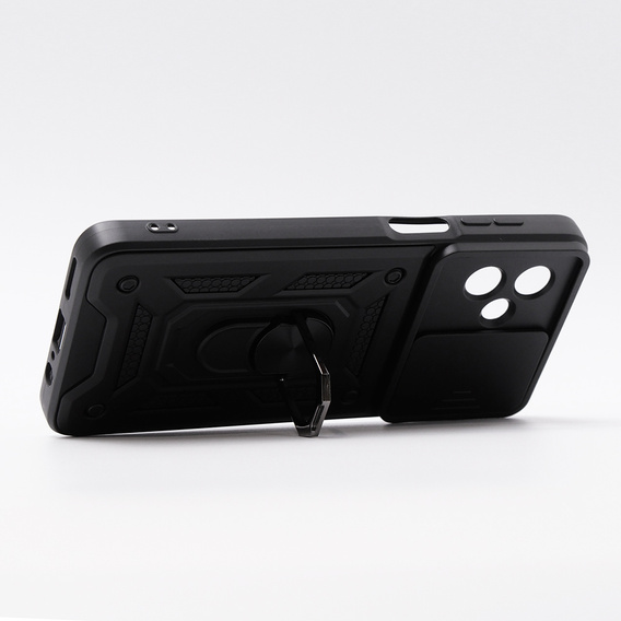 Чехол NOX Camera Slide Motorola Moto G54 5G, CamShield Slide, чёрный