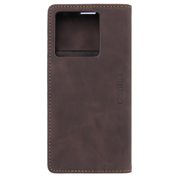 Чохол для Xiaomi 13T / 13T Pro, ERBORD Vintage, гаманець з клапаном, кава