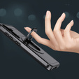 Чохол MagSafe для Samsung Galaxy S24, Military Magnet, чорний