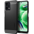 Чoхол Spigen до Redmi Note 12 5G / POCO X5 5G, Rugged Armor, чорний