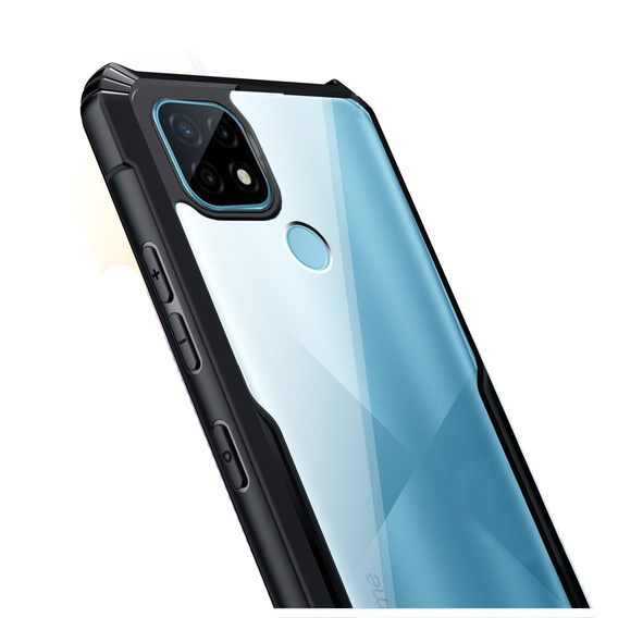 Чехол до Realme C21, AntiDrop Hybrid, чёрный