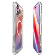 Чехол Spigen Ultra Hybrid MagSafe для iPhone 17 Pro, прозрачный / белый