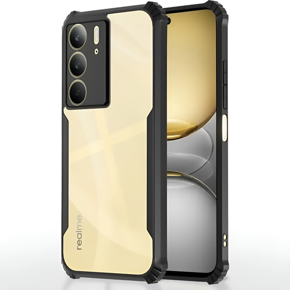 Чoхол до Realme 14X / Realme C75, AntiDrop Hybrid, чорний