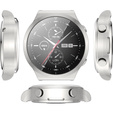 Чехол 2в1 с защитой экрана для часов Huawei Watch GT 2 PRO, Silver