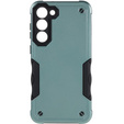 Бронированный чехол для Samsung Galaxy S23 Plus, Dual-Layer, зелёный