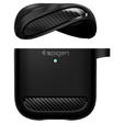 Чeхол до Airpods, SPIGEN, Rugged Armor, Matte Black