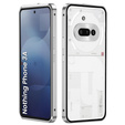 Чехол для Nothing Phone 3A, Frame Case, серебряный