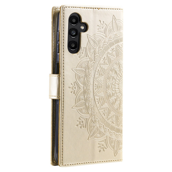 Чохол-книжка для Samsung Galaxy A15, Mandala Flower, м'яти + скло 9H 
