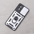 Чохол NOX Camera Slide Motorola Moto G84 5G, CamShield Slide, срібло