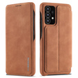 Чохол-книжка для Samsung Galaxy A53 5G, LC.IMEEKE, коричневий