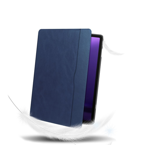 Чехол для Samsung Galaxy Tab S10 Lite / S10 FE / S9 FE, Business Card and Pen Slot, синий