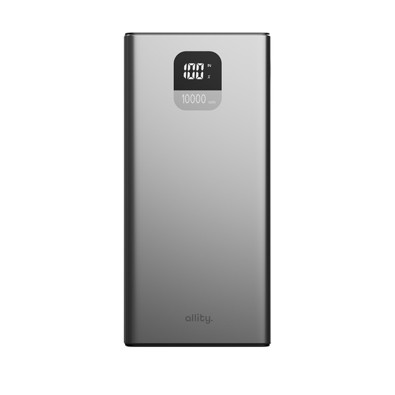 Allity Power Bank APB-100 PD QC 22,5 Вт 10000 мАч Серый – Надежная энергия в компактном формате