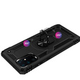 Броньований Чoхол до Samsung Galaxy S10 Lite, Nox Case Ring, чорний