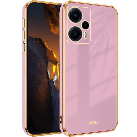 Чохол для Xiaomi Poco F5, Glamour CamShield, фіолетовий