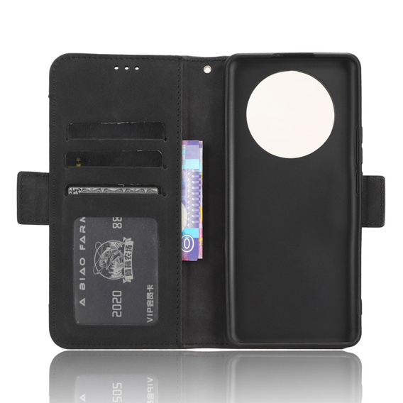 Футляр з клапаном для Realme 11 Pro 5G / Pro+ 5G, Card Slot, чорний