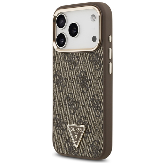 Чехол Guess 4G Triangle Logo MagSafe для iPhone 17 Pro