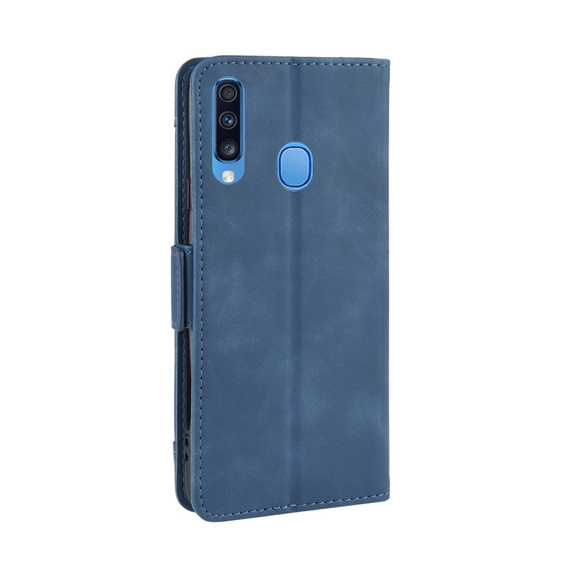 Футляр з клапаном для Samsung Galaxy A20s, Card Slot, темно-синій