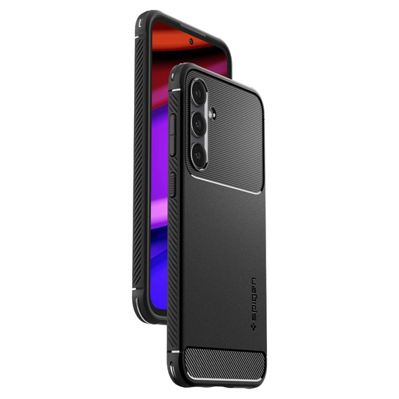Чoхол Spigen до Samsung Galaxy S23 FE, Rugged Armor, чорний