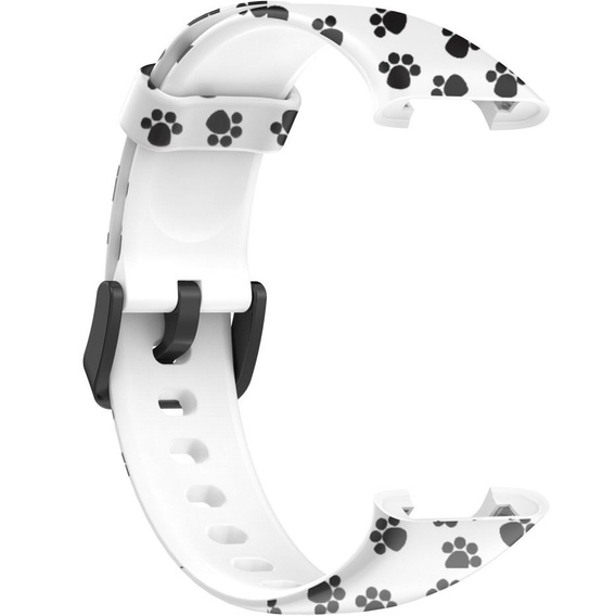 Силиконовый ремешок для Xiaomi Mi Band 7 Pro, Footprints