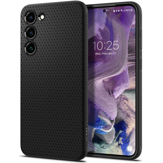 Чoхол Spigen до Samsung Galaxy S23, Liquid Air, чорний