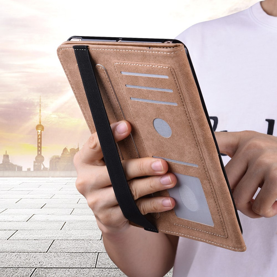 Чехол для Samsung Galaxy Tab S10 Lite / S10 FE / S9 FE / S9, Classic, с местом для стилуса, синий