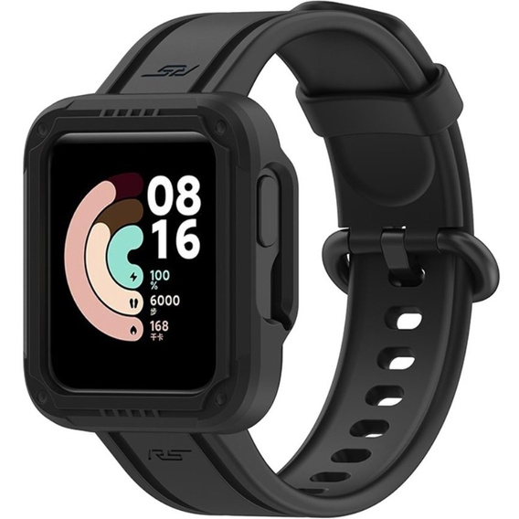 Силиконовый ремешок RS Strap до Xiaomi Redmi Watch 2 Lite, Black