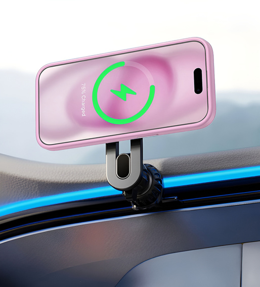 Чохол для iPhone 11, для MagSafe, ERBORD Matt Case, рожевий + захисне скло