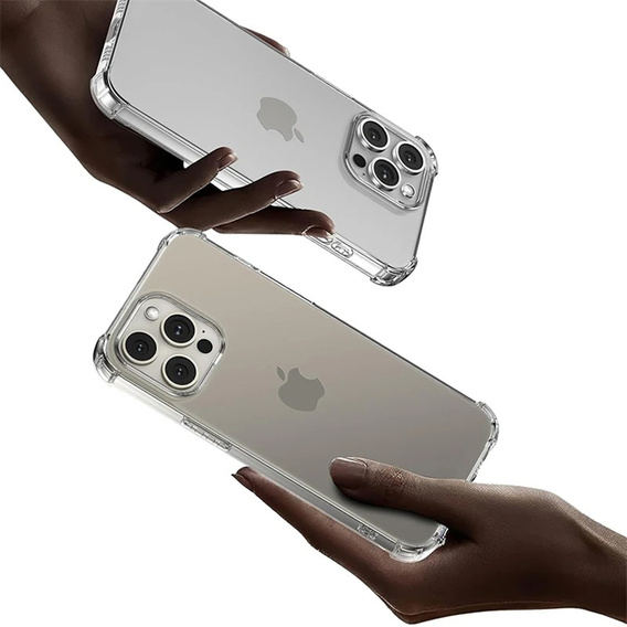Чохол для iPhone 16 Pro Max, Erbord Dropproof, прозорий + скло