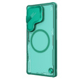Чохол для Samsung Galaxy S25 Ultra, броньований Nillkin, Icelade Prop, для Magsafe, зелений