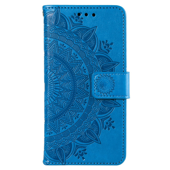 Откидной чехол для Xiaomi Redmi A3, Mandala, синий