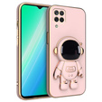 Чoхол до Samsung Galaxy M33, Astronaut, рожевий